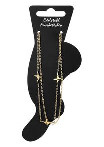 Adelia&acute;s Armband ADELIA&acute;S "Damen Armband &iquest; Herz aus Edelstahl 24 cm" Gr. 24, gold, Armb&auml;nder, Damen, Edelstahl, Armband