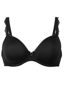 T-Shirt-BH Anita "B&uuml;gel BH Selma", Damen, Gr. 95, Cup F, schwarz, Stoff, Obermaterial: 58% Polyester PES. 30% Polyamid PA. 12% Elasthan EL., BHs T-Shirt-BH