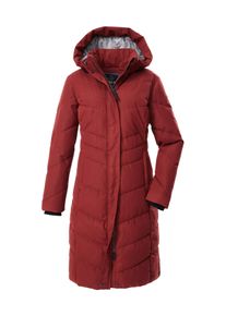 G.I.G.A. by Killtec Steppmantel "GW 61 WMN QLTD CT", Damen, Gr. 42, rot (feuerrot), Obermaterial: 88% Polyester, 12% Baumwolle;Futter: 100% Polyester;F&uuml;llung: 100% Polyester, G.I.G.A. DX BY KILLTEC, M&auml;ntel Steppmantel, Wasserabweisender, winddichter Damenmantel mit abnehmbarer Kapuze