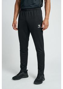 Trainingshose Hummel, Herren, Gr. S (46), N-Gr, schwarz, Obermaterial: 100% Polyester, Hosen Trainingshose