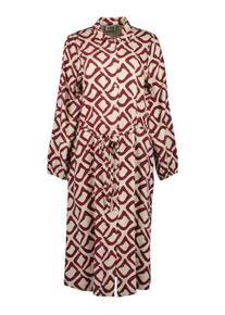 Sommerkleid Blue Seven "Blue Seven Kleid", Damen, Gr. 44, 0430, kiesel, 100% Viskose, V-Ausschnitt, Kleider Sommerkleid