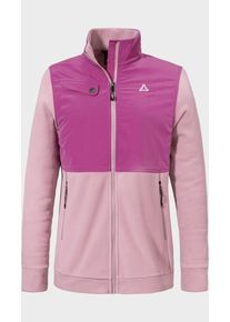 Sch&ouml;ffel Fleecejacke SCH&Ouml;FFEL "Fleece Jk Style Maghera WMN", Damen, Gr. 38, 3105, rosa, Oberstoff: 100% Polyester; Oberstoff Besatz: 100% Polyester, regular fit, hoch geschlossener Ausschnitt, Jacken Fleecejacke