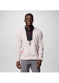 Fleecepullover Columbia "SEQUOIA GROVE HALF ZIP FLEECE", Herren, Gr. XL, schwarz (schwarz stone, schwarz), Obermaterial: 100% Polyester, normal, Rundhals, Sweatshirts Fleecepullover, sportlicher Stil, f&uuml;r Wandern und Trekking, mit Rei&szlig;verschluss