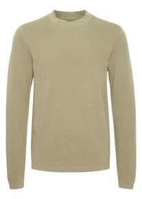 Strickfleece-Pullover Casual Friday "Strickpullover CFKarl", Herren, Gr. 3XL, grau (vetiver), Obermaterial: 100% Baumwolle CO., Pullover Strickfleece-Pullover