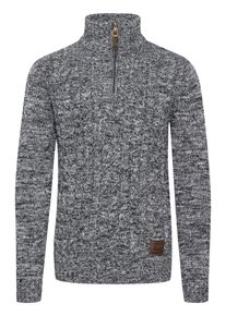 !Solid Troyer SOLID "Troyer SDPankraz", Herren, Gr. S, blau (insignia b), Obermaterial: 100% Baumwolle CO., Pullover Troyer