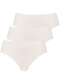 H&uuml;ftslip Nina von C. "3er Pack Damen H&uuml;ftslip Daily", Damen, Gr. 42, beige (champagner), Obermaterial: 100% Baumwolle CO., Unterhosen H&uuml;ftslip
