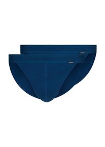 Slip Skiny "Slip 2er Pack", Herren, Gr. M, blau, Obermaterial: 100% Baumwolle CO., Unterhosen Slip