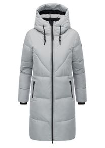 Steppmantel Navahoo "Steppmantel K&auml;ltekuschel XIV", Damen, Gr. XXL, grau, Obermaterial: 100% Polyester PES. Obermaterial: Futter: 100% Polyester PES. 100% Polyester PES., M&auml;ntel Steppmantel