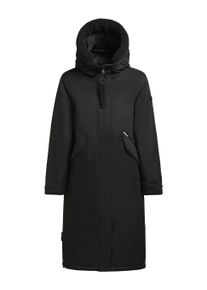 Wintermantel Khujo "Wintermantel Agneta-YM", Damen, Gr. M, schwarz, Obermaterial: 100% Polyester PES. Obermaterial: Futter: 100% Nylon NY. 100% Polyester PES., M&auml;ntel Wintermantel