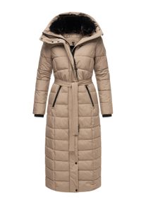 Steppmantel Navahoo "Steppmantel Das Teil XIV", Damen, Gr. XS, braun (taupe grau), Obermaterial: 100% Polyester PES. Obermaterial: Futter: 100% Polyester PES. 100% Polyester PES., M&auml;ntel Steppmantel