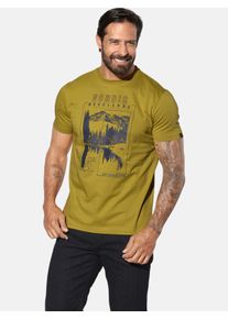 T-Shirt Jan Vanderstorm "T-Shirt MAGNUSVIK", Herren, Gr. XL, gr&uuml;n (oliv), Obermaterial: 100% Baumwolle CO., Shirts T-Shirt