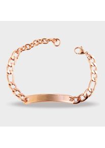 Adelia&acute;s Panzerarmband ADELIA&acute;S "Unisex Armband &iquest; Panzerarmband aus Edelstahl 16 cm" Gr. 16, gold, Armb&auml;nder, Damen, Edelstahl, Panzerarmband