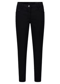 Relaxhose Betty Barclay "Casual-Hose Slim Fit", Damen, Gr. 42, EURO, schwarz, Obermaterial: 64% Baumwolle CO. 33% Polyester PES. 3% Elasthan EL., Hosen Relaxhose