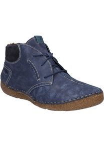 Stiefelette Josef Seibel "Fergey 65, ocean", Damen, Gr. 36, blau (ocean), Obermaterial: 100% Rindsleder Leather cow., Schuhe Stiefelette