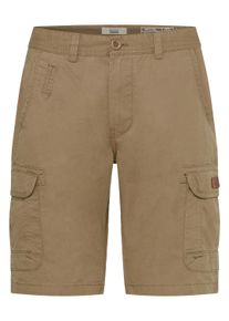 Cargoshorts Blend "Cargoshorts BHCrixus", Herren, Gr. S, N-Gr, braun (lead gray), Obermaterial: 100% Baumwolle CO., Hosen Cargoshorts