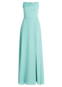 Abendkleid Vera Mont "Abendkleid mit Wasserfallausschnitt", Damen, Gr. 34, EURO, gr&uuml;n (bright jade), Obermaterial: 100% Polyester PES., Kleider Abendkleid
