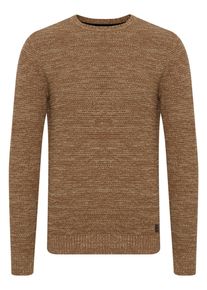 Rundhalspullover 11 Project "Rundhalspullover PRAlaric", Herren, Gr. XXL, braun (toasted coconut), Obermaterial: 100% Baumwolle CO., meliert, normal, Rundhals, Pullover Rundhalspullover