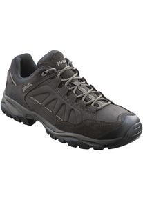 Wanderschuh Meindl "Nebraska", Herren, Gr. 9, braun, Obermaterial: 100% Rindnubukleder CNU., Schuhe Wanderschuh