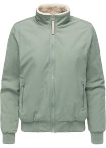 Outdoorjacke Ragwear "Outdoorjacke Coogie YOUMODO", Damen, Gr. S, gr&uuml;n (dusty gr&uuml;n), Obermaterial: 68% Baumwolle CO. 32% Nylon NY. Obermaterial: Futter: 100% Polyester PES. 100% Polyester PES., Jacken Outdoorjacke