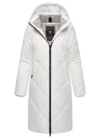 Steppmantel Ragwear "Steppmantel Rebela", Damen, Gr. S, wei&szlig; (sanftes wei&szlig;), Obermaterial: 100% Polyester PES. Obermaterial: Futter: 100% Polyester PES. 100% Polyester PES., M&auml;ntel Steppmantel