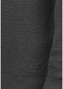 !Solid Rundhalspullover SOLID "Rundhalspullover SDKarl", Herren, Gr. L, grau (dar grau m), Obermaterial: 50% Baumwolle CO. 50% Polyacryl PAN., Pullover Rundhalspullover