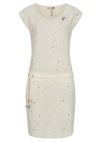 Sommerkleid Ragwear "Sommerkleid Penelope Print B Intl.", Damen, Gr. XL, N-Gr, wei&szlig;, Obermaterial: 50% Baumwolle CO. 50% Modal CMD. Obermaterial: 100% Baumwolle CO., Kleider Sommerkleid