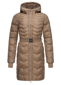 Steppmantel Navahoo "Steppmantel Alpenveilchen", Damen, Gr. XXL, grau (taupe), Obermaterial: 100% Polyester PES. Obermaterial: Futter: 100% Polyester PES. 100% Polyester PES., M&auml;ntel Steppmantel