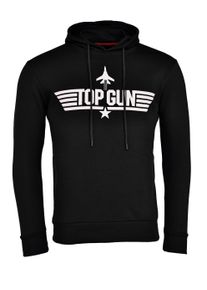Kapuzensweatshirt Top Gun "Kapuzenpulli PP201018", Herren, Gr. XL, schwarz, Obermaterial: 60% Baumwolle CO. 40% Polyester COOLMAX PES(Coolmax)., Pullover Kapuzensweatshirt