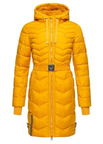 Steppmantel Navahoo "Steppmantel Alpenveilchen", Damen, Gr. XL, gelb, Obermaterial: 100% Polyester PES. Obermaterial: Futter: 100% Polyester PES. 100% Polyester PES., M&auml;ntel Steppmantel