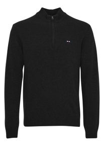 Troyer FQ1924 "Troyer FQLefq", Herren, Gr. XXL, schwarz (schwarz beauty), Obermaterial: 80% Wolle WO. 20% Polyester PES., unifarben, normal, Pullover Troyer