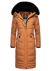 Wintermantel Navahoo "Wintermantel Fahmiyaa", Damen, Gr. XL, braun (rusty cinnamon), Obermaterial: 100% Polyester PES. Obermaterial: Futter: 100% Polyester PES. 100% Polyester PES., M&auml;ntel Wintermantel