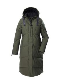 G.I.G.A. by Killtec Steppmantel "GW 41 WMN QLTD CT", Damen, Gr. 40, gr&uuml;n (olivgr&uuml;n), Obermaterial: 100% Polyester;Futter: 100% Polyester;F&uuml;llung: 100% Polyester, G.I.G.A. DX BY KILLTEC, M&auml;ntel Steppmantel, Wasserabweisender, atmungsaktiver Mantel mit Daunenoptik
