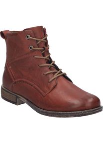 Stiefelette Josef Seibel "Sienna 95, rot", Damen, Gr. 40, rot, Obermaterial: 100% Rindsleder Leather cow., Schuhe Stiefelette