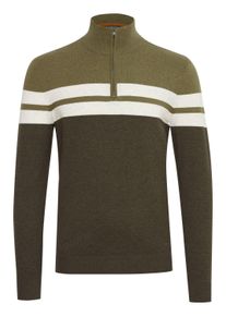 Troyer Blend "Troyer BHNaresh", Herren, Gr. XL, gr&uuml;n (deep depths), Obermaterial: 100% Baumwolle CO., Pullover Troyer