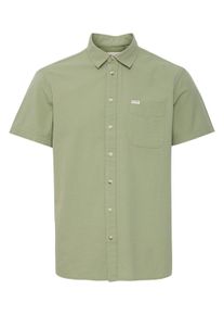 Kurzarmhemd Blend "Kurzarmhemd BHAlke", Damen, Gr. 3XL, N-Gr, gr&uuml;n (oil gr&uuml;n), Obermaterial: 100% Baumwolle CO., Hemden Kurzarmhemd