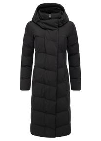 Wintermantel Ragwear "Wintermantel Pavla Long Soft YOUMODO", Damen, Gr. 6XL, schwarz, Obermaterial: 100% Polyester PES. Obermaterial: Futter: 100% Polyester PES. 100% Polyester PES., M&auml;ntel Wintermantel