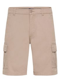 Cargoshorts Kronstadt "Cargoshorts KSCummings", Herren, Gr. XXL, N-Gr, braun (fungi), Obermaterial: 98% Baumwolle CO. 2% Elasthan EL., Hosen Cargoshorts