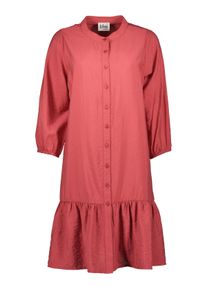 Sommerkleid Blue Seven "Blue Seven Kleid mit 3/4 &Auml;rmeln", Damen, Gr. 40, 3011, hell rot, 85% Modal, 15% Polyamid, normal, Rundhals, Kleider Sommerkleid