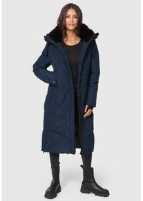 Winterjacke Marikoo "Marikoo Nadaree XVI Damen Winterjacke B979", Damen, Gr. XS, blau (navy), Obermaterial: 100% Polyester PES., Jacken Winterjacke