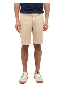 Shorts Mustang "Herren Style Brad Chino Shorts", Damen, Gr. 29, 3268 beige, Web, 98% Baumwolle, 2% Elasthan, unifarben, straight fit, Hosen Shorts