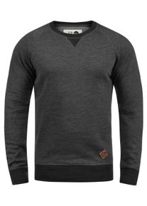 !Solid Kapuzenpullover SOLID "Hoodie SDVitu", Herren, Gr. XXL, grau (med grau m), Web, Obermaterial: 60% Baumwolle CO. 40% Polyester PES., Rundhals, Pullover Kapuzenpullover