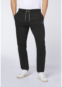 Sweathose Chiemsee, Herren, Gr. S (44/46), Normalgr&ouml;&szlig;en, schwarz beauty, 88% Baumwolle, 12% Polyester, Hosen Sweathose