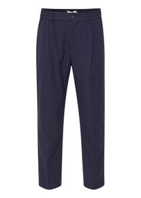 Stoffhose Casual Friday "Stoffhose CFMARC 0179 &acute;wollen&acute;pants", Herren, Gr. 32, L&auml;nge 32, blau (schwarz navy), Obermaterial: 88% Polyester PES. 8% Viskose CV. 4% Elasthan EL., Hosen Stoffhose