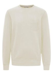 Longpullover 11 Project "Sweatshirt PRPulo", Herren, Gr. L, beige (oyster gray), Obermaterial: 100% Baumwolle CO., Sweatshirts Longpullover