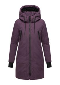 Wintermantel Navahoo "Wintermantel Winterzart 14", Damen, Gr. S, lila (dusty plum), Obermaterial: 100% Polyester PES. Obermaterial: Futter: 100% Polyester PES. 100% Polyester PES., M&auml;ntel Wintermantel