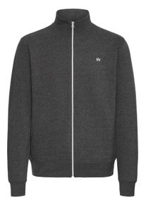 Sweatjacke Kronstadt "Trainingsjacke KSRichards", Herren, Gr. L, grau (charcoal mix), Obermaterial: 60% Baumwolle CO. 40% Polyester PES., Sweatjacken Sweatjacke