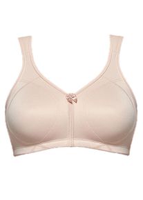 Entlastungs-BH SuSa "Entlastungs BH Topsy Plus", Damen, Gr. 100, Cup D, beige (cappuccino), Obermaterial: 78% Polyamid PA. 22% Elasthan EL., BHs Entlastungs-BH