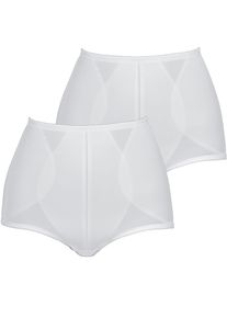 Miederhose SuSa "2er Pack Miederhose Classics", Damen, Gr. 95, wei&szlig; (wei&szlig; wei&szlig;), Obermaterial: 80% Polyamid PA. 20% Elasthan EL., Unterhosen Miederhose