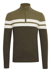 Troyer Blend "Troyer BHNaresh", Herren, Gr. XXL, gr&uuml;n (deep depths), Obermaterial: 100% Baumwolle CO., Pullover Troyer