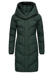 Steppmantel Ragwear "Wintermantel Natalka Melange", Damen, Gr. 6XL, gr&uuml;n (dunkelgr&uuml;n), Obermaterial: 100% Polyester PES. Obermaterial: Futter: 100% Polyester PES. 100% Polyester PES., M&auml;ntel Steppmantel